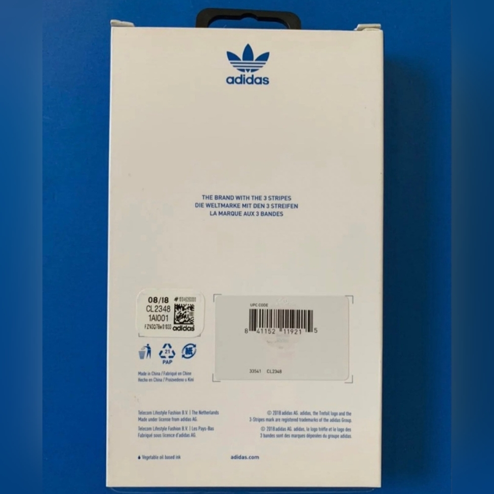 iPhone XS Max - Adidas 3-Stripes Snap Case (PINK/GRAY) - Picture 4 of 5